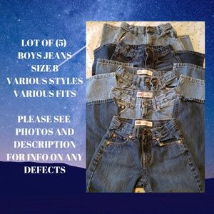 Boys Size 8 - Lot of 5 Pairs of Jeans